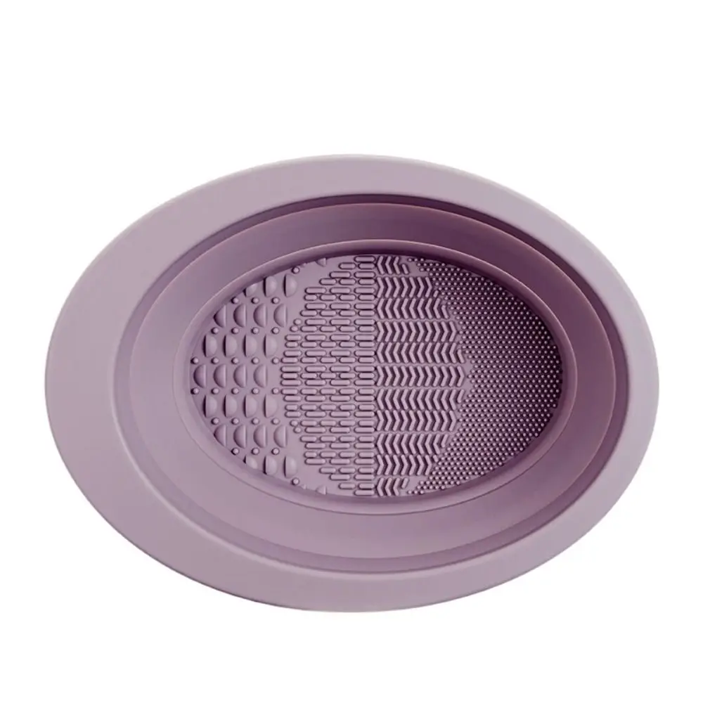 

Silicone Makeup Brush Cleaning Bowl Beauty Cosmetic Brush Cleaner Makeup Brush Cleaning Mat Cosmetic Holder Washing Pad Bowl