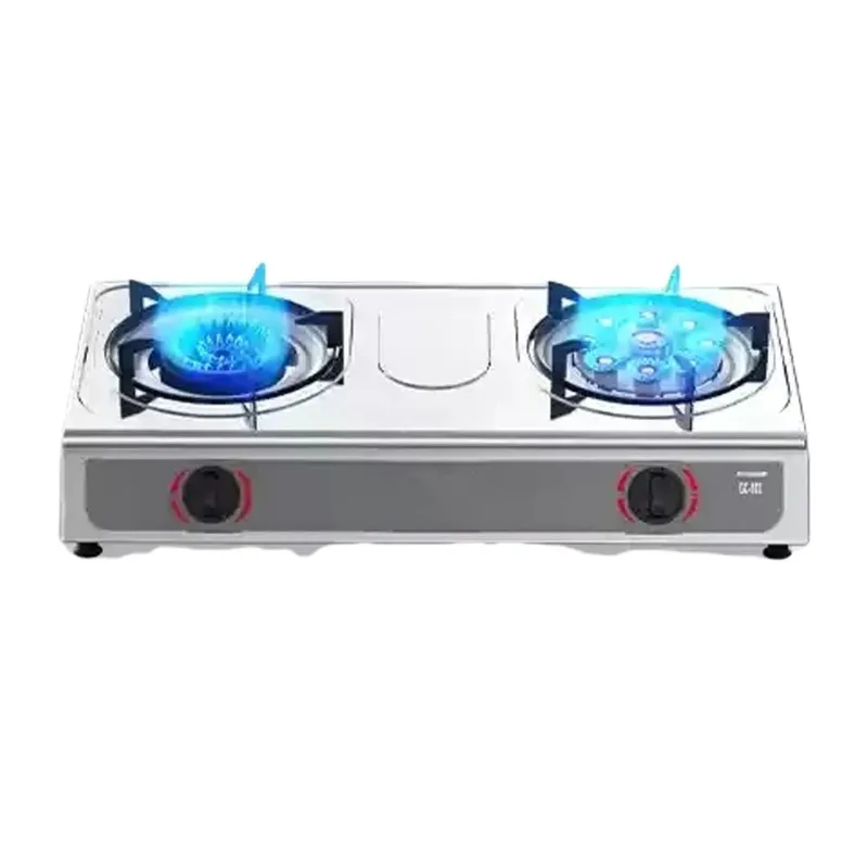 

Table Top Gas Cooker 2 Burner Household Cocina A Gas Doube Cooktop Gas Stove Fierce Fire Kitchen Cooker