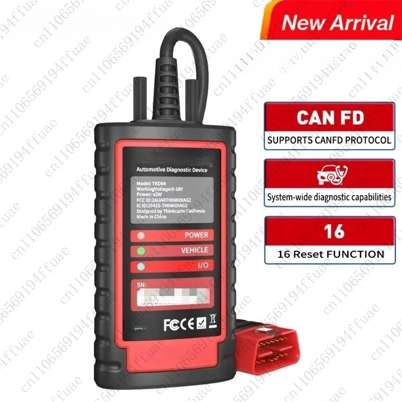 Think-Diag2 Diagnostic Tool Supports FD ECU Coding Active Testing OBD2 Scanner