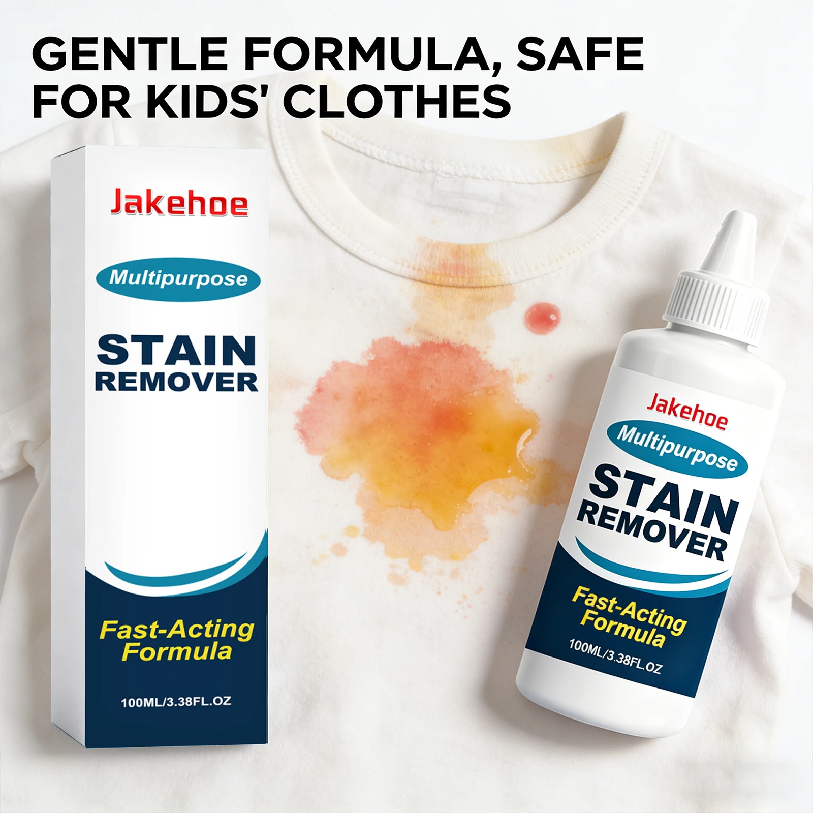 

Fabric Clothes Cleaner Removing Stubborn Stains & Yellowing Eliminate Odors Bleached Decontamination Laundry Cleaning Detergent