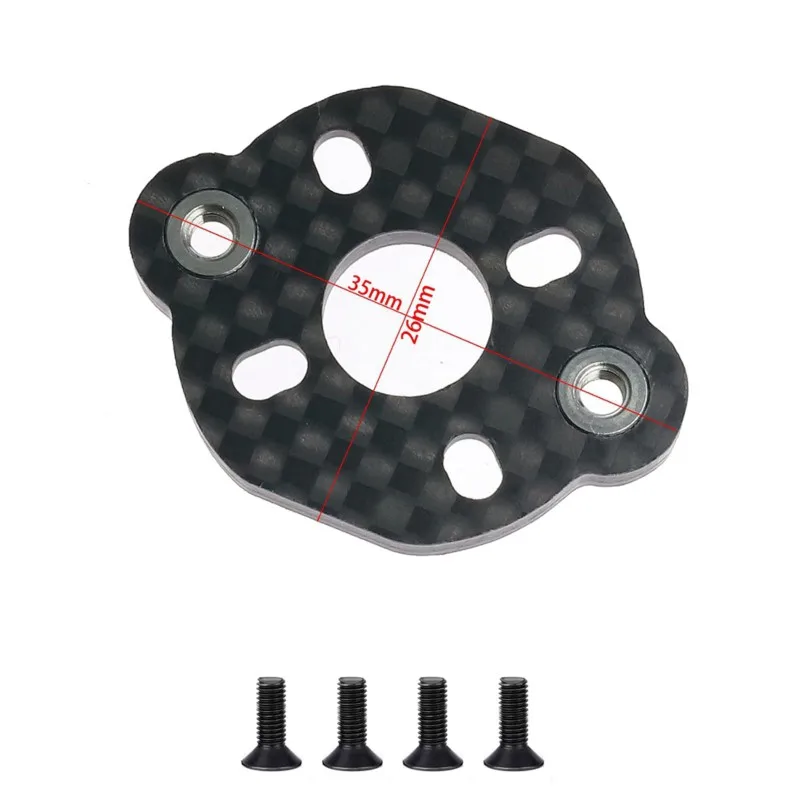 WOWFU-For SUNNYSKY Outrunner Motor 2216 RC Car Upgrade Parts For 540 Brushless Motor Mounting Hole Pattern