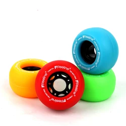 High Rebound Fancy Action Flat Wheels 78A Skateboard Wheels Drift Board Wheels 73mm Longboard Skateboard Road Impact Wheels