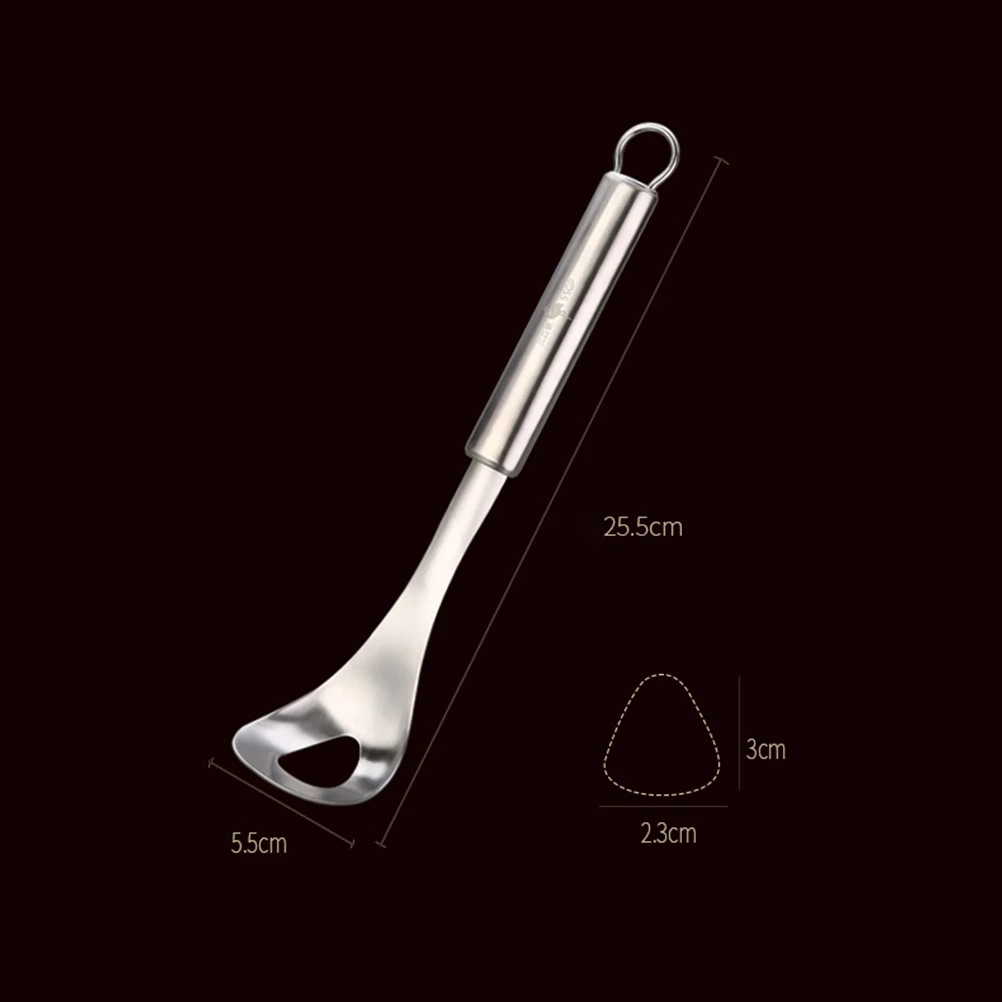 

Stainless Steel Meatball Spoon Press Type Non-Stick Kitchen Gadget Meatball Maker With Leak Hole Perfect Shape Long
