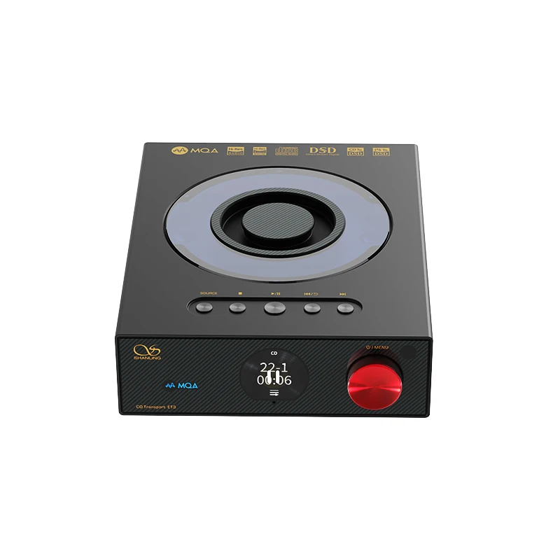 SHANLING ET3 EVO CD Transport Player Full-Featured Digital Turntable Bluetooth 5.0 MOQ-CD MQA Full Decoder I2S to DAC DSD 512 view 5