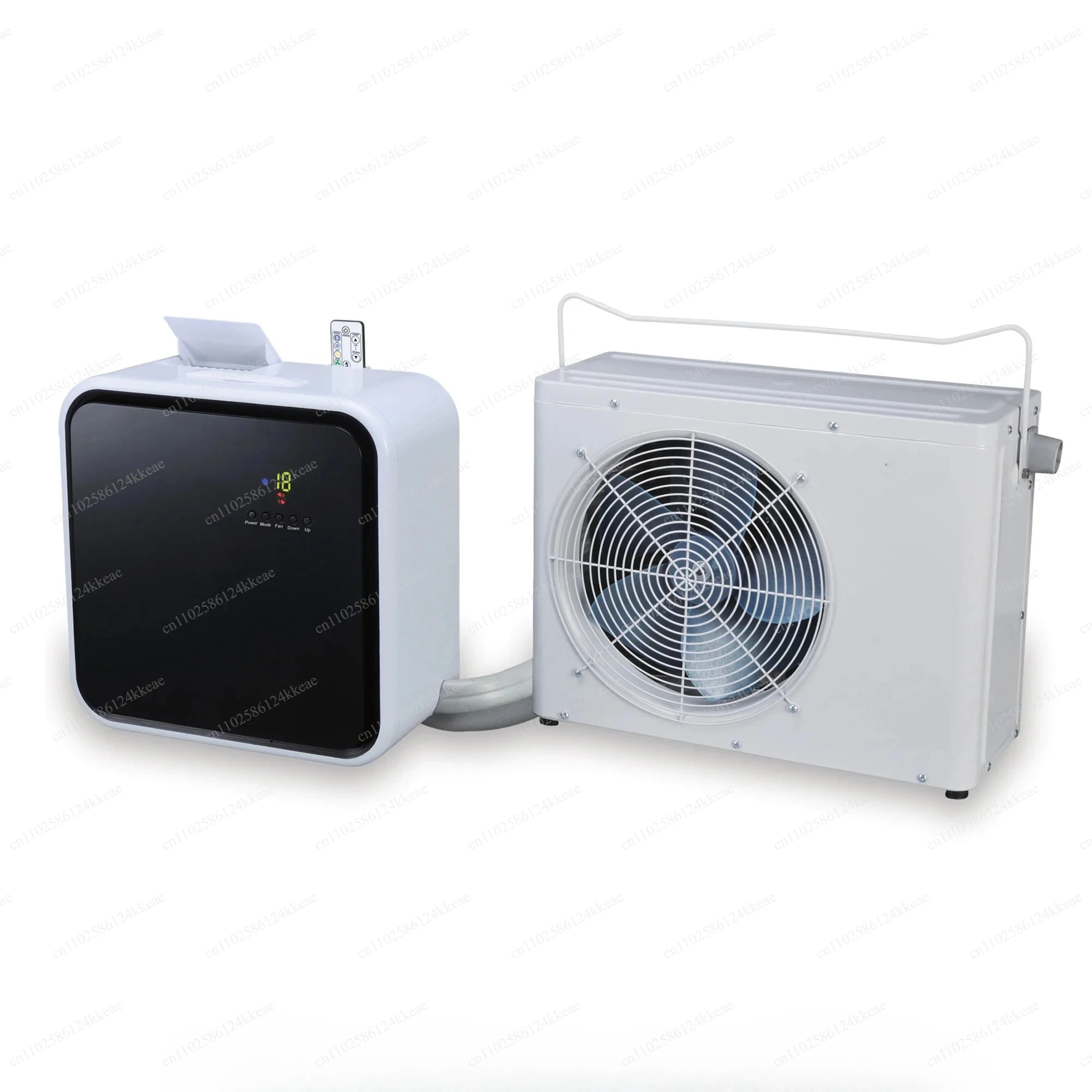 7000BTU mini portable split air conditioner, suitable for camping, RV, portable mini air conditioner with compressor