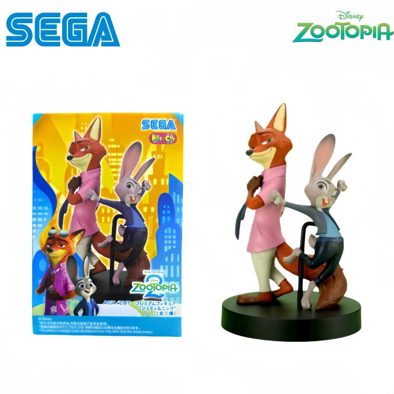 Sega En Stock Caja Original Garage Kit Modelo Sly Fox Bunny Officer Personajes de Anime Adornos Coleccionables Figura de Acción Estatua