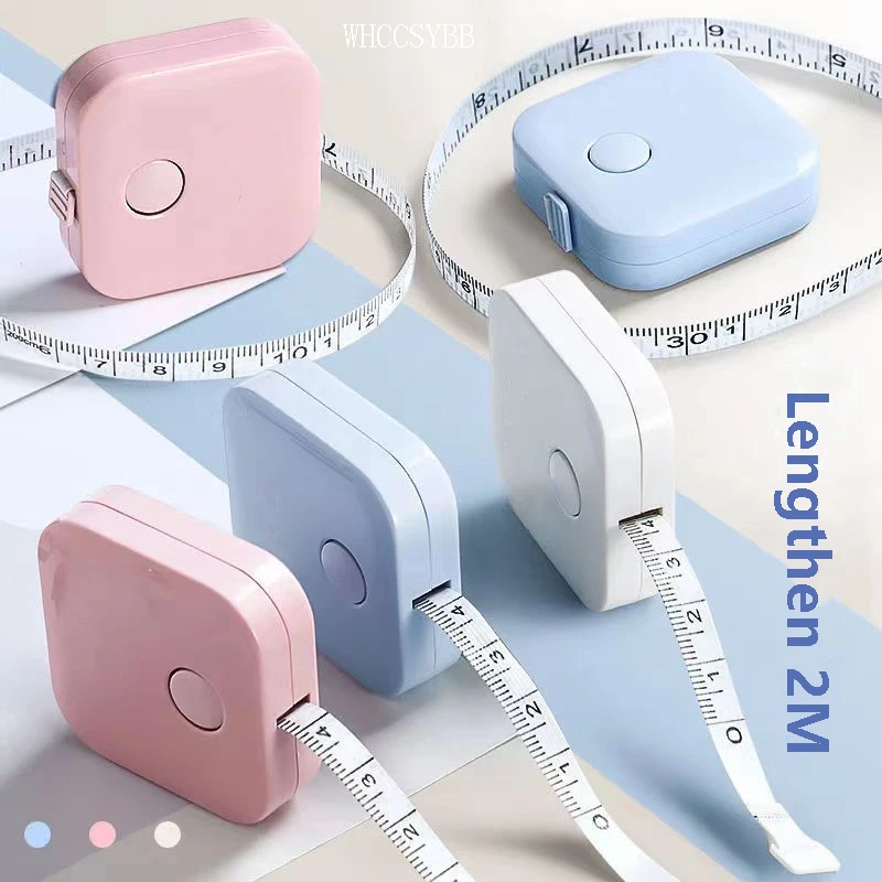 Tape Measure Retractable Scale Cute Ruler Sewing Flexible Ruler Body Measuring Ruler Measure Gauging Tool Metric Tape Ruler