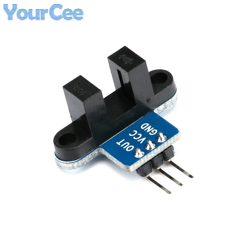 10pcs/1pc IR Infrared Slotted Optical Speed Measuring Sensor Digital Detection Optocoupler Module for Smart Car Motor Test