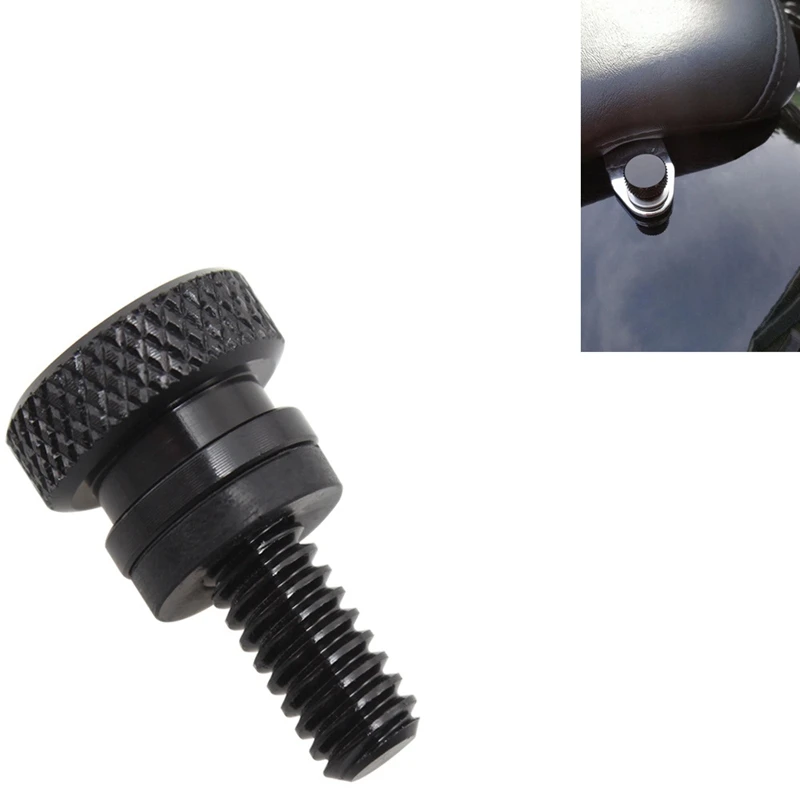 Seat Mount Bolt Screw 1/4Inch 20 Thread Seat Bolt Saddle Screw Nut For Sportster Touring Street Glide Road Glide Ultra image 2