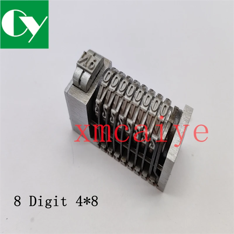 5 Pcs 8 Digit 4*8 Numbering Machine High Quality Jump Backwards 98765 For Offset Printing Machine