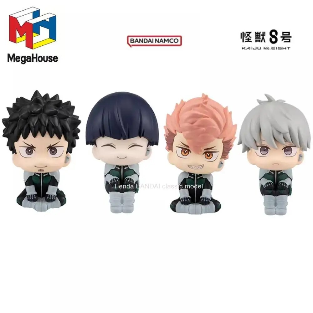 

Megahouse Genuine Look Up kaiju-no8 Kafka Hibino Reno Ichikawa Soshiro Hoshina Anime Action Figures Toys Boys Girls Gift Model