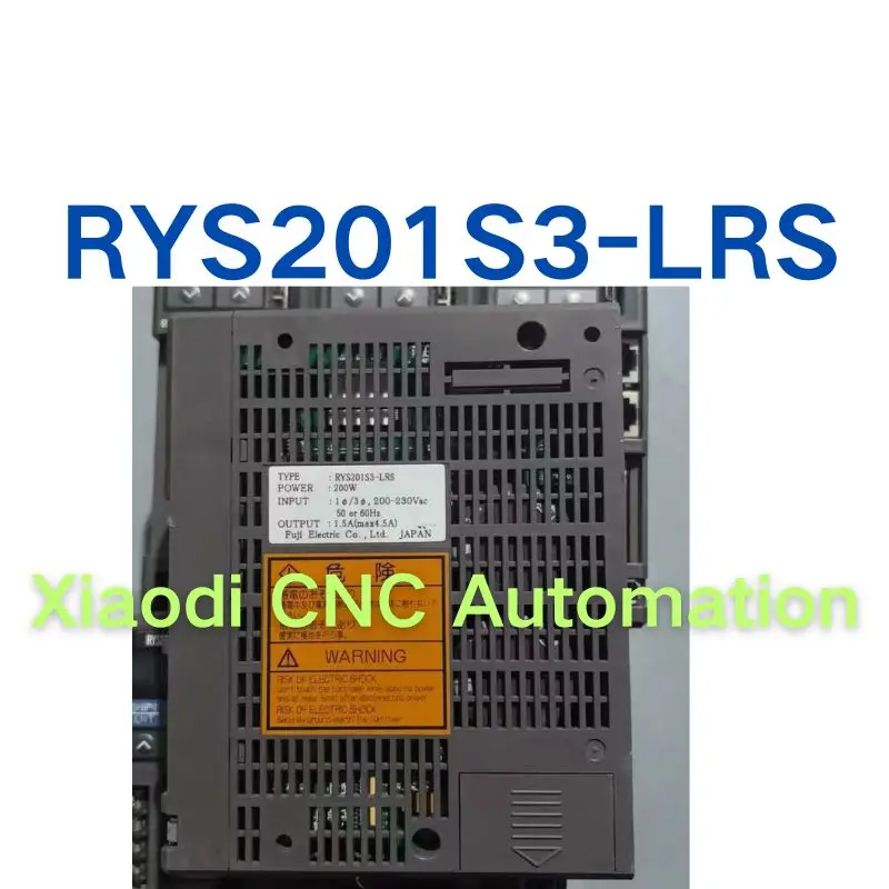 Second-hand RYS201S3-LRS 200W Servo Drive, Test OK, Fast Shipping