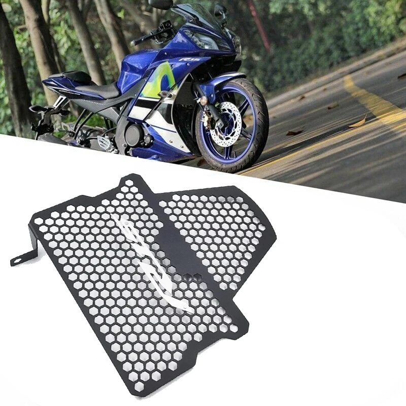 Motorcycle Radiator Guard Grille Protection Water Tank Net Oil Cooler Cover For YAMAHA YZF R15 V3 V3.0 VVA 2017-2020 images - 6