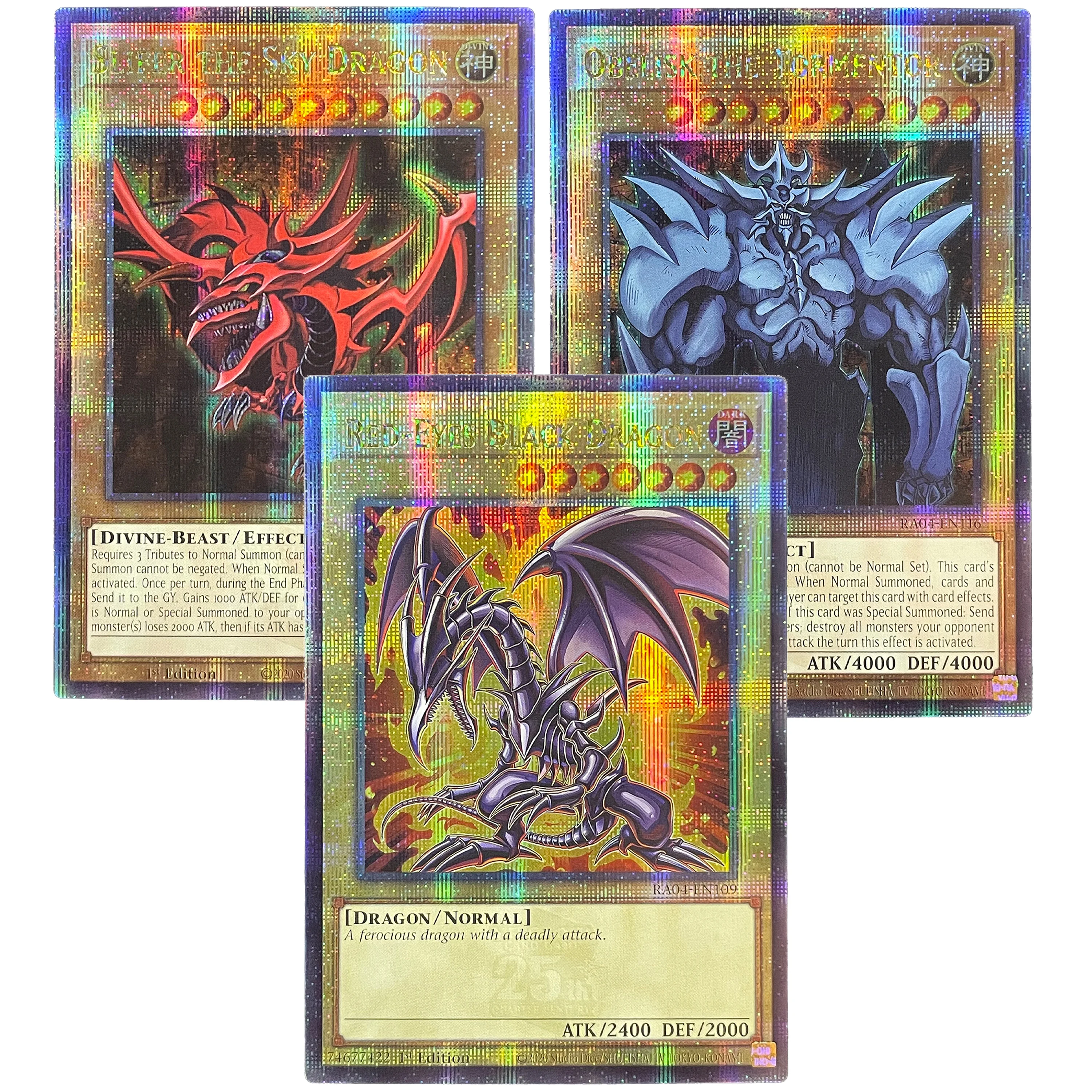 Yu-Gi-Oh TCG RA04/AGOV Quarter Century Secret Rare RA01-EN008 Ash Blossom RA02-EN010 Proxy Collection Nostalgic single Cards