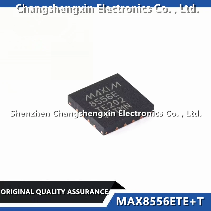 10 Pieces MAX8556ETE+T New Original 	 Linear Voltage Regulator IC Positive Adjustable 1 Output 4A 16-TQFN