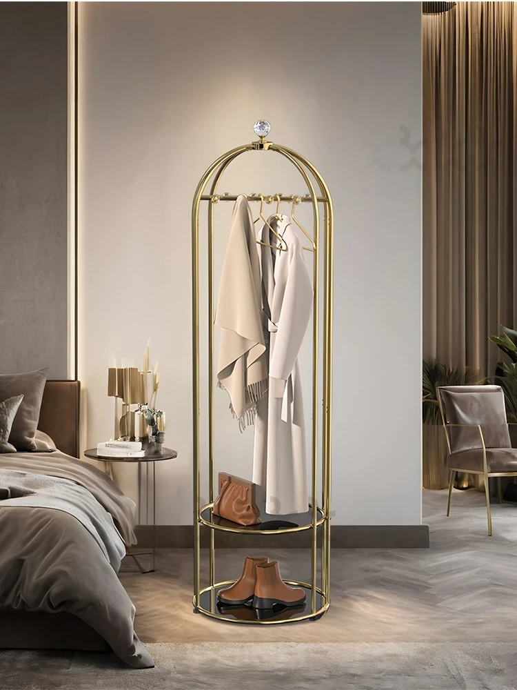 

Coat rack, hanger, floor hanger, bedroom, light luxury, household, living room rack