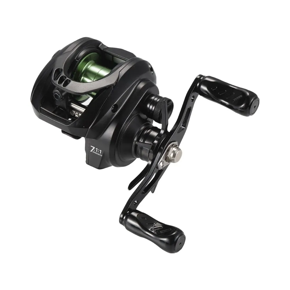 Electromagnetic Baitcasting Reel with Colorless Light Indicators Quiet Operation and Consistent Brake Performance