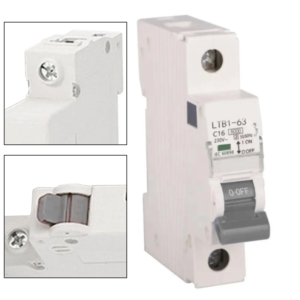 Efficiently Protect your Solar System with Air Switch Circuit Breaker 230V DIN Rail Mounting 16A Rated Current for LTB163