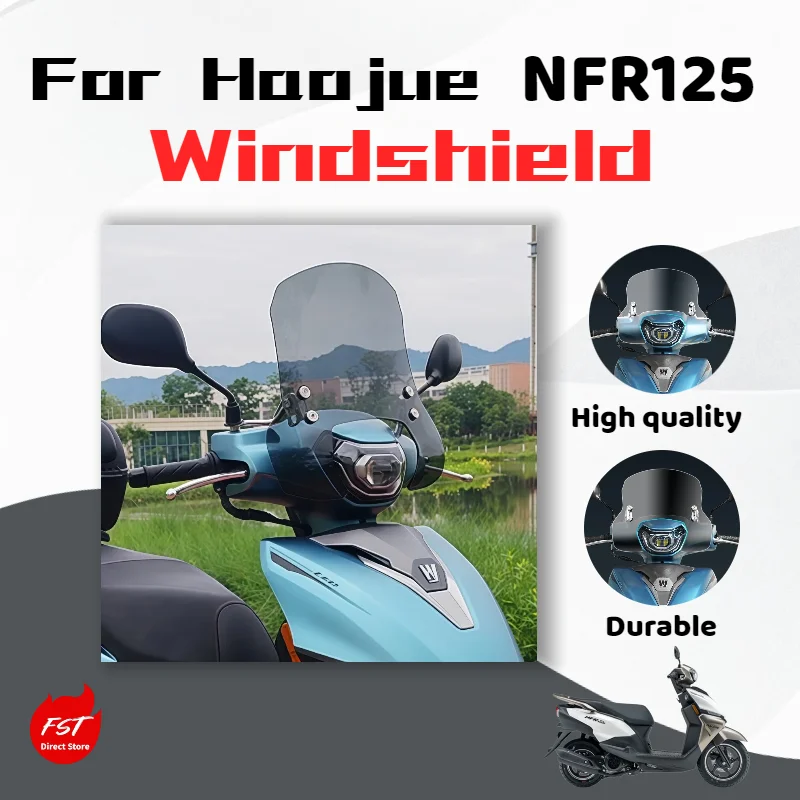 

For Haojue NFR125 windshield rain shield chest protector modification parts