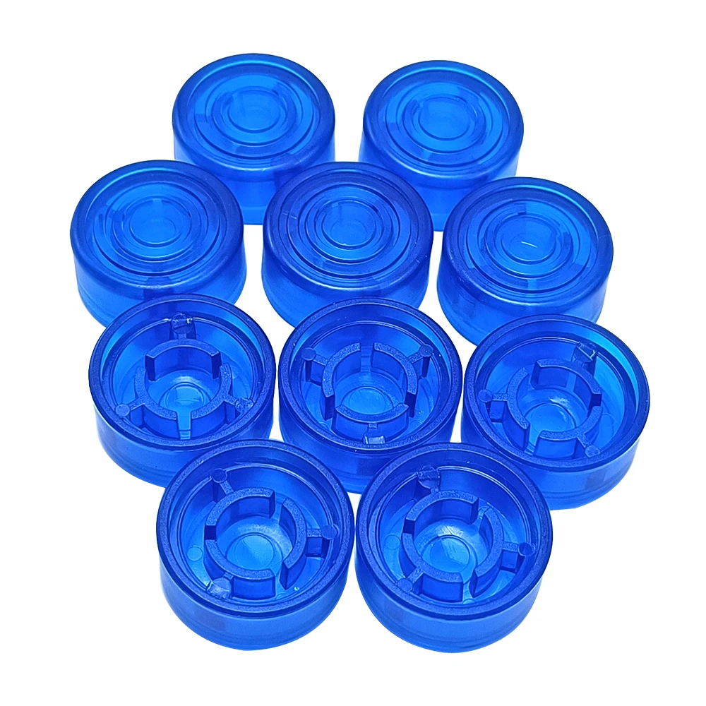 5/10Pcs/pack Electric Guitar Effect Pedal Foot Nail Cap Amplifiers Candy Color Foot Switch Toppers Knob Accessories 2.4cm