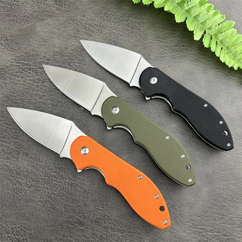 Folding Knife D2 Blade G10 Handle C172 Knife Self-defense Portable Hiking Camping Cutting Durable Multitool Hand Knives EDC