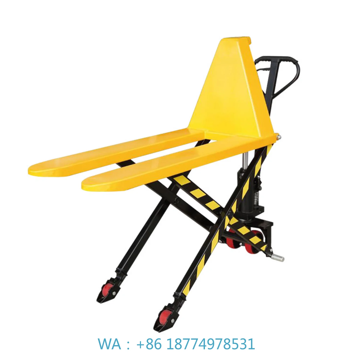 

Hydraulic Pallet Scissor 1000kg Capacity High Lift Truck Factory Supply Full Electric