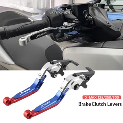 For YAMAHA X-MAX 125 X-max 250 XMAX 300 XMAX125 XMAX250 XMAX300 Motorcycle Accessories CNC Brake Clutch Lever