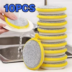 Dishwashing Sponge Reusable Washable Sponges Double Side Magic Sponge To Wash Dishes Useful Things for Kitchen Clean Tools