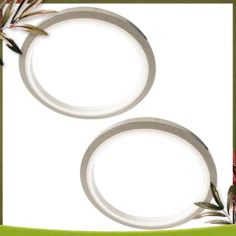 

A08P-2X Вес ленты для теннисной ракетки, серебристый самоклеящийся, 4 метра/рулон, добавление веса и мощность для ракетки 6,35 мм