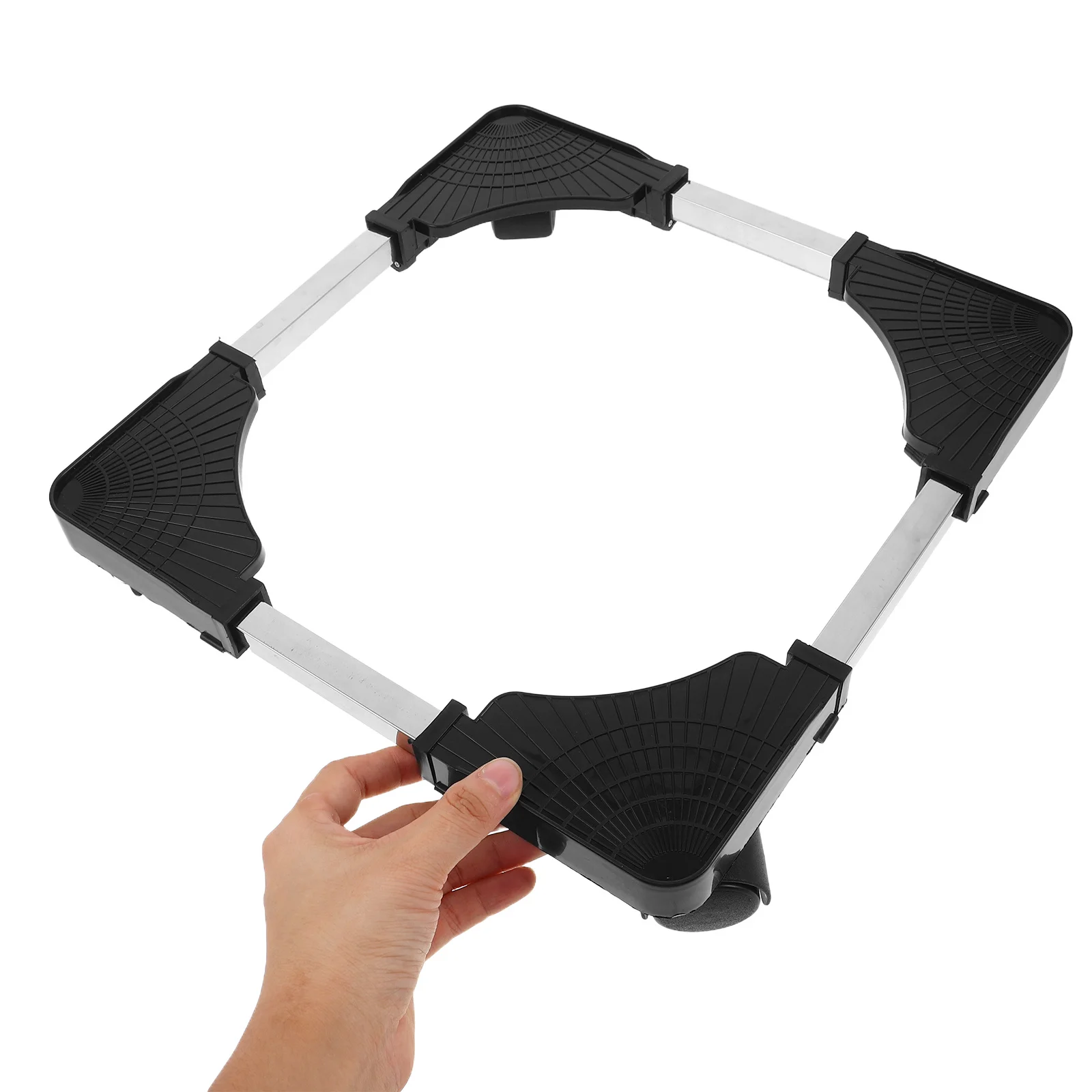 

Adjustable Plant Stand 9.45-15Inch Heavy Duty Rolling Saucer Multi-Use Movable Flowerpot Base For Garden Office Decor