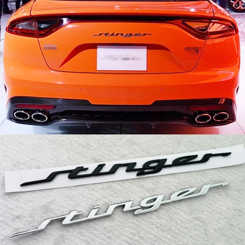 Emblema 3D ABS, Adhesivo Lateral para la Parte Trasera del Coche, para Forte, Ceed, Stinger, GT, Shuma, Rio, Sportage, Soul, Cer