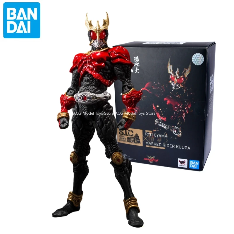 

Оригинальная Bandai SIC, экшн-фигурка гоночного велосипеда Kuuga, Коллекционная модель, подарок