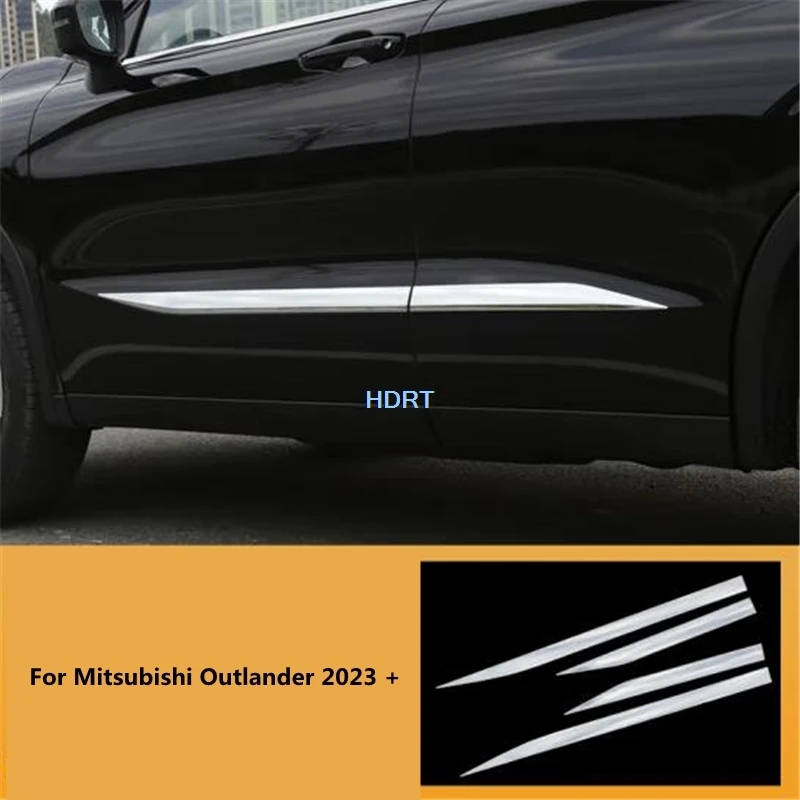 

Exterior Sticker Protector Accessories Car Styling Side Door Edge Trim Strip Body Molding Cover For Mitsubishi Outlander 2023 +