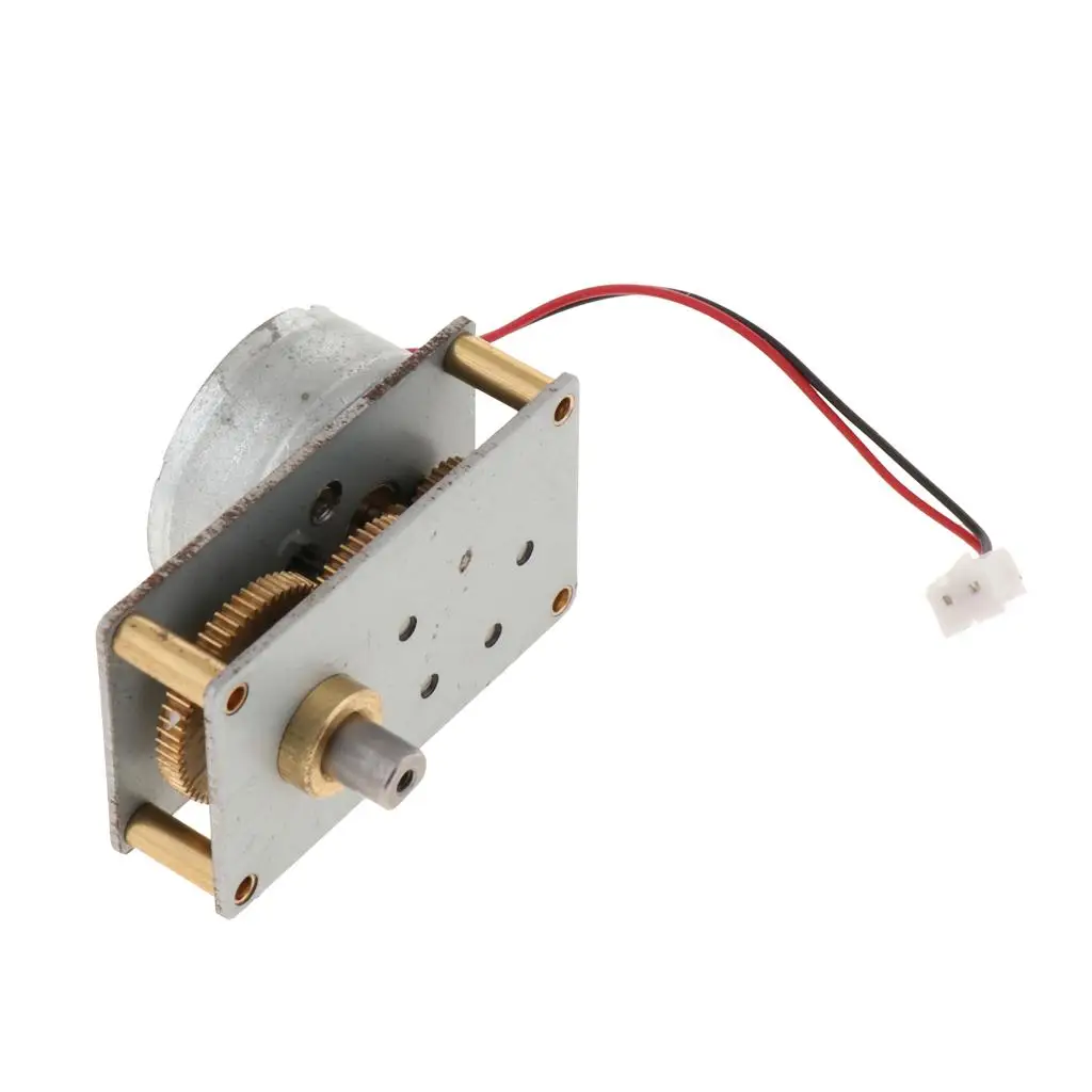 Adjustable DC 3-12V Metal Geared Reduction Valve DC Motor Reversibler