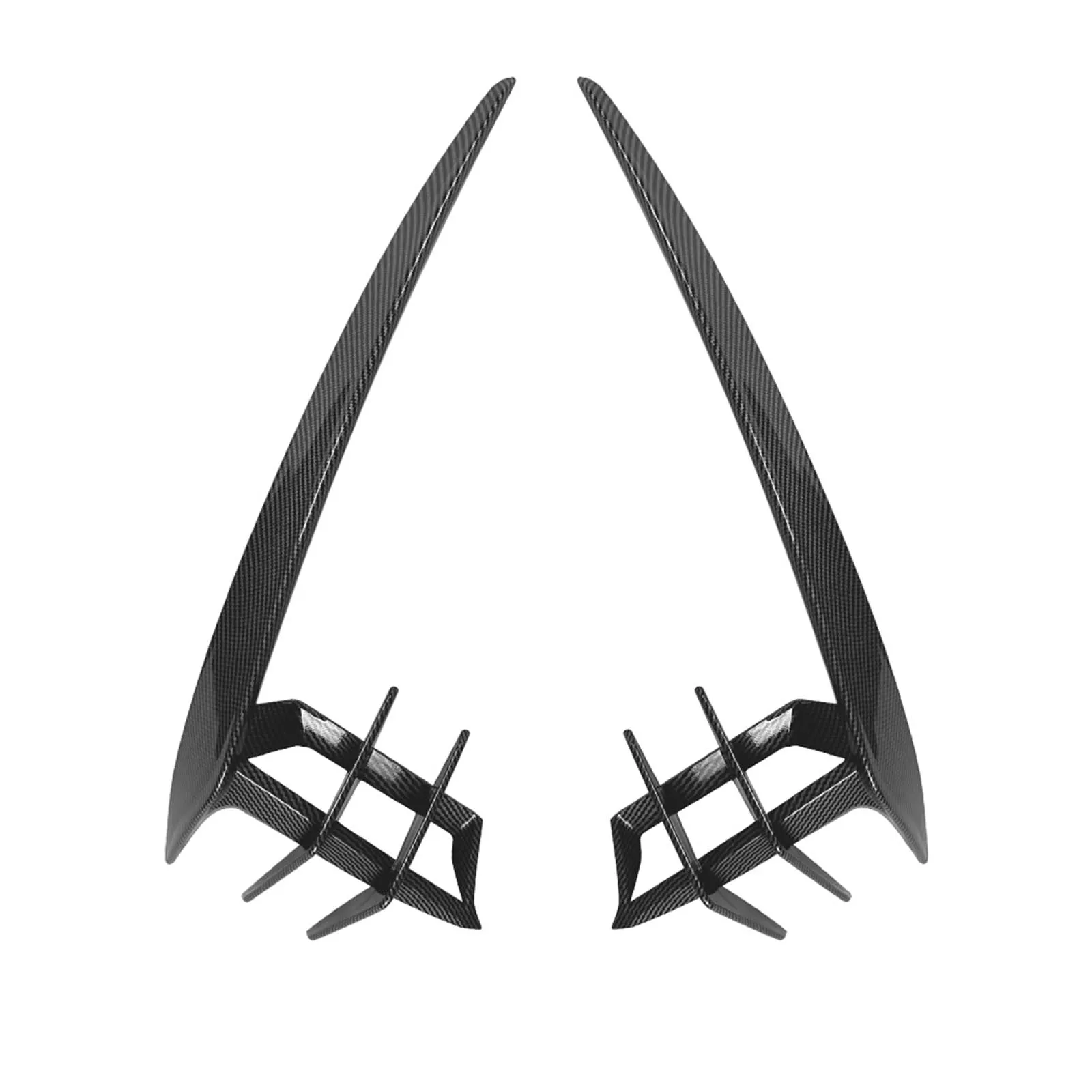 

Передний боковой спойлер Canard, противотуманная фара, воздушная накладка, украшение для Audi A4 B9 Sline 2017-2019