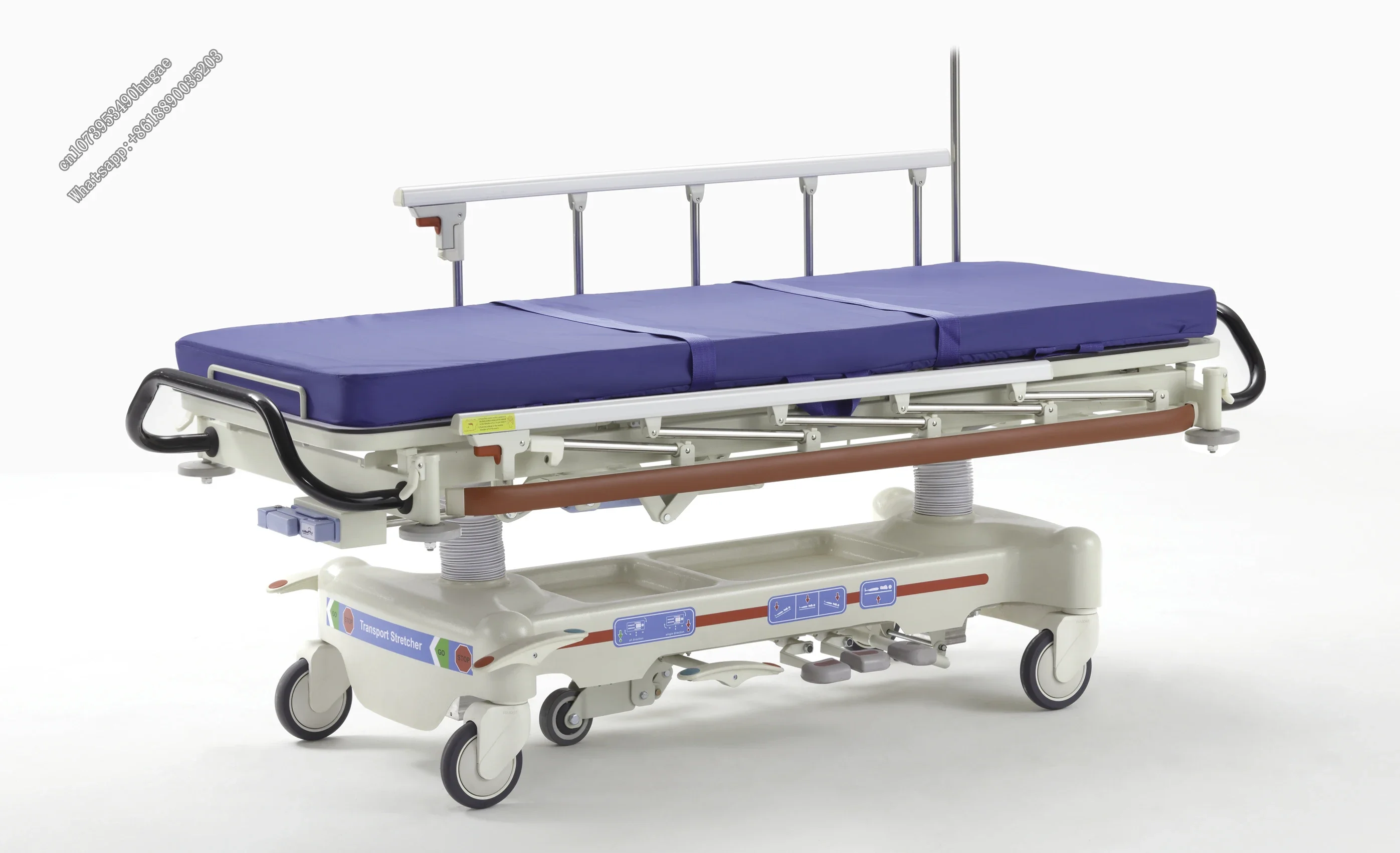 E-8  Hospital stretcher bed  hospital patient transfer  with good quality