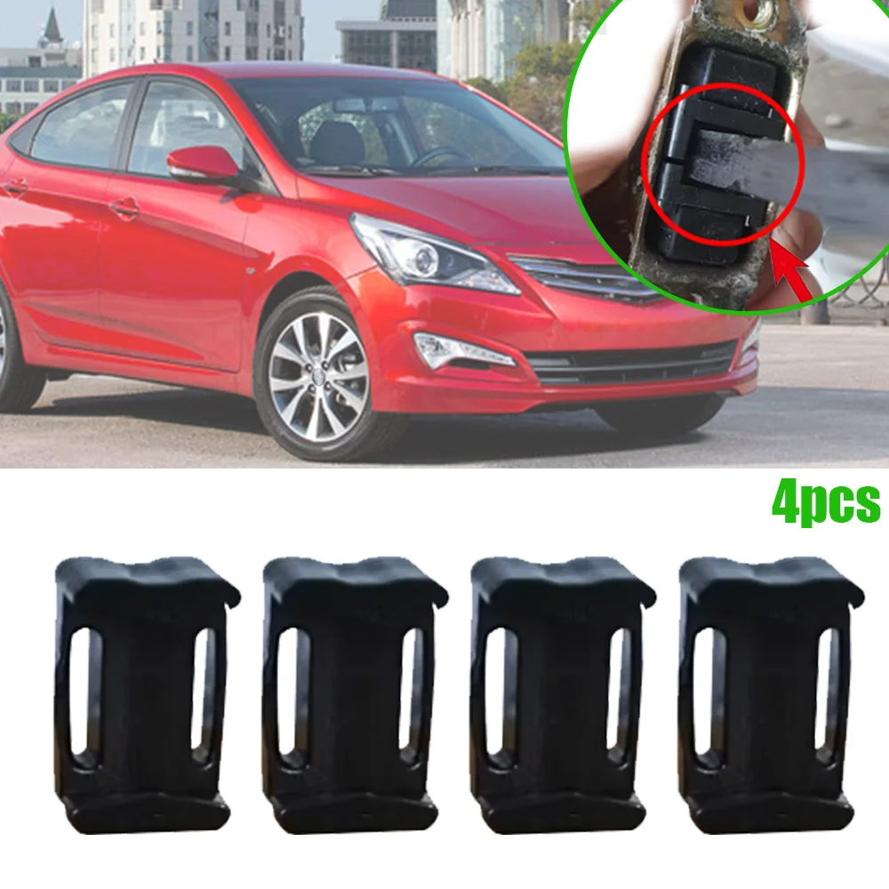 4Pcs Auto Door Check Strap Repair Kit Stopper Damping Clip For Hyundai Tucson i10 i20 Accent Creta Elantra Santa Fe Sonata Verna