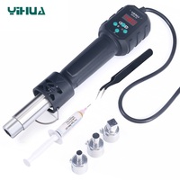 YIHUA Micro Hot Air Gun 8858IV 700W Soldering Rework Welding Station LCD Digital Portable Heat Gun BGA IC Solder Tools