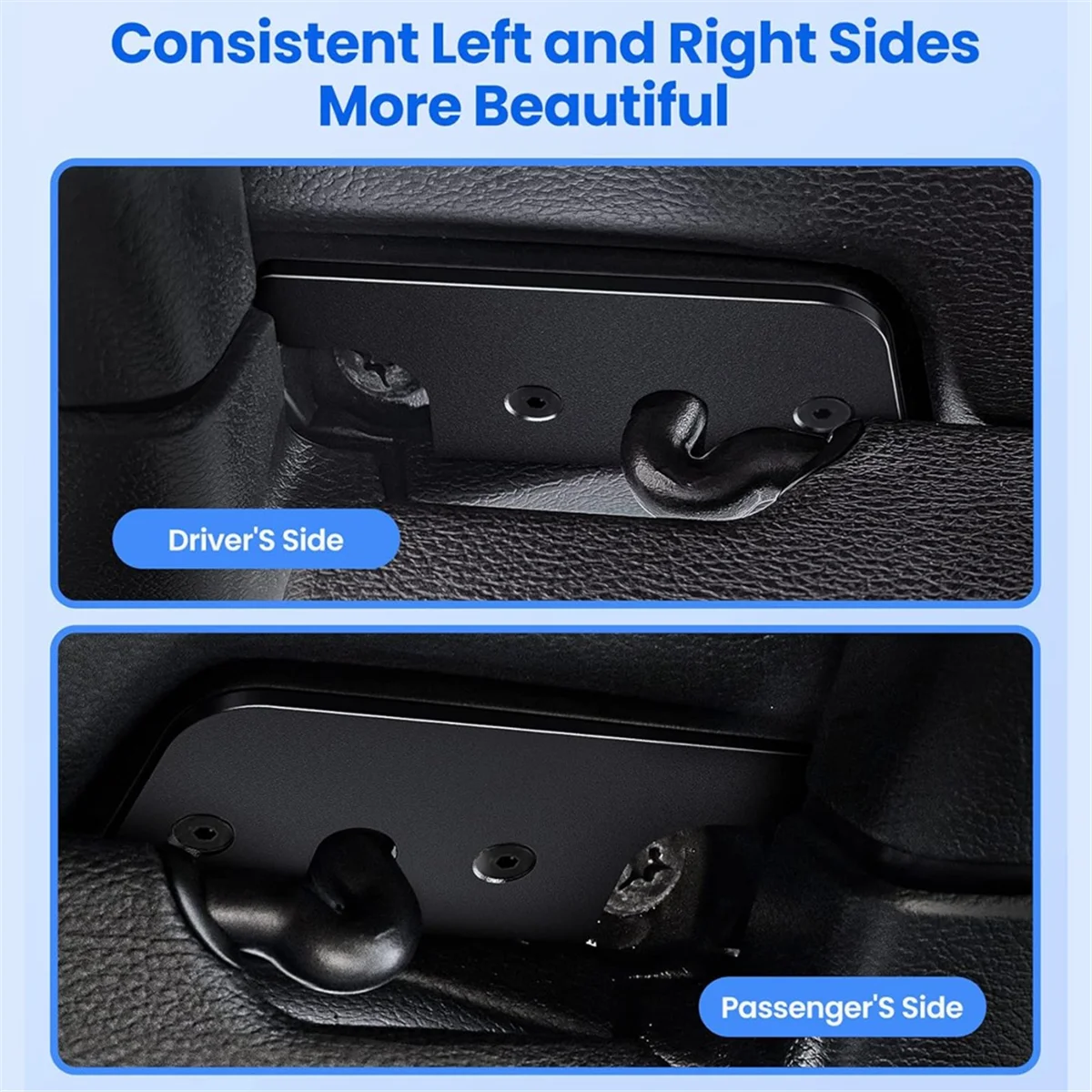 

#96N Automotive Parts & Accessories,Sun Visor Repair Kit for Jeep Wrangler JK 2018-2023,Black