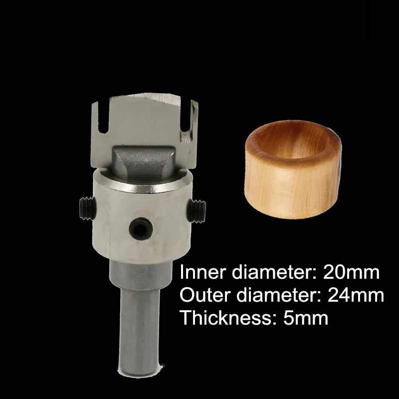 Milling Cutter For Wood Router Bit Finger Ring Knife Fresa CNC Peace Buckle Cutter DIY Woodworking Tools brocas para madera