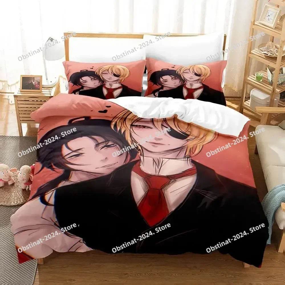 

New 3d Print Anime Moriarty the Patriot Bedding Set Single Twin Full Queen King Size Bed Set Adult Kid Bedroom Duvet cover Sets