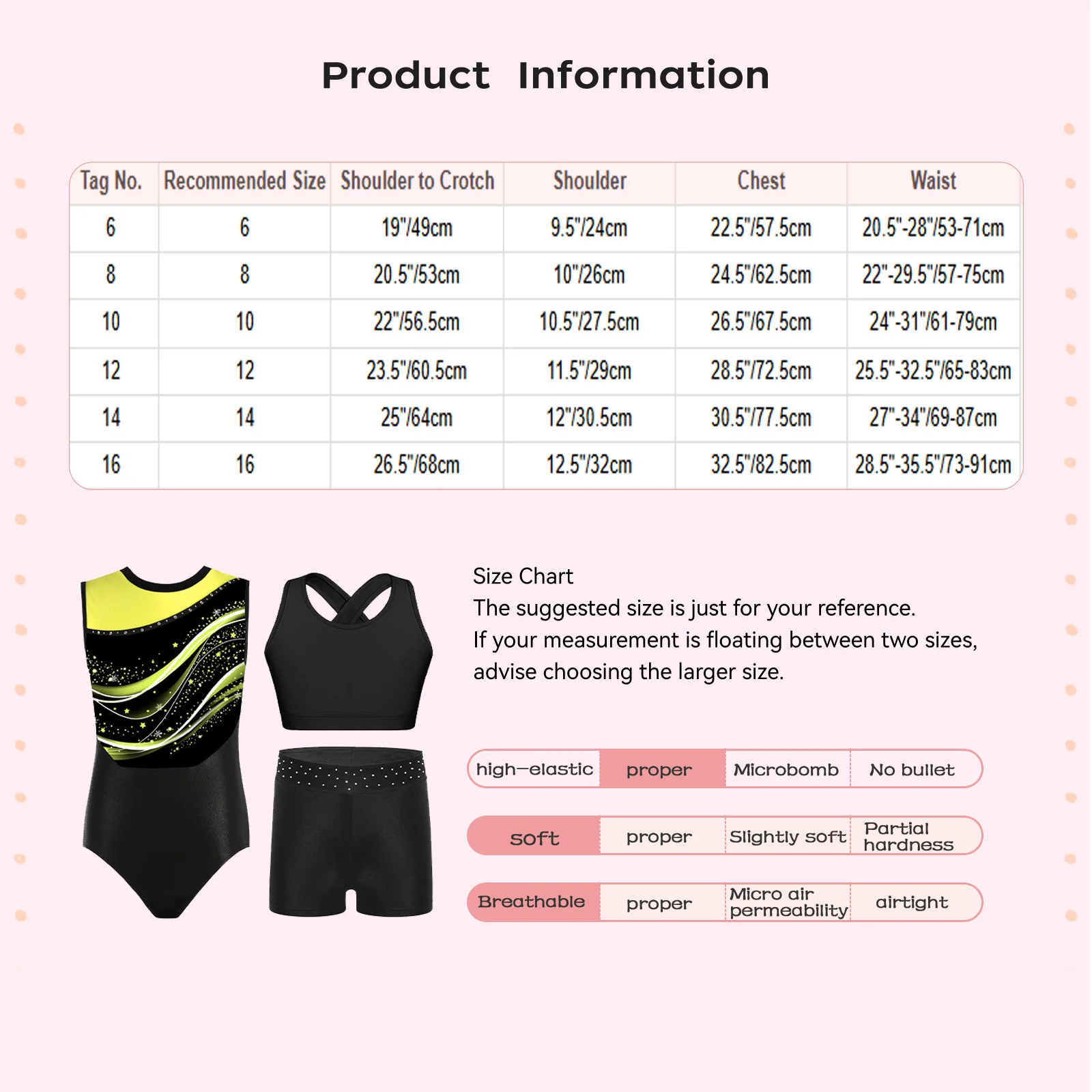 Kids Girls Gymnastics Ballet Dance Leotard Shiny Ballerina Dance Costume Sleeveless Athletics Costume Child Training Bodysuit