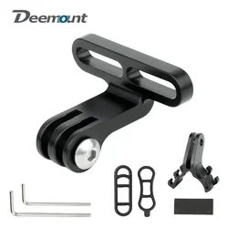 Cycling Headlight Holder Stem Mount Adaptor for Bicycle Front Light Install Camera Stand Bracket Camera Type Connector