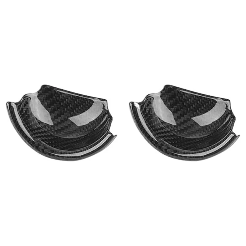 

Car Interior Door Handle Cover Real Carbon Fiber Style For Mini Cooper F56 Inner Pull Handle Stickers