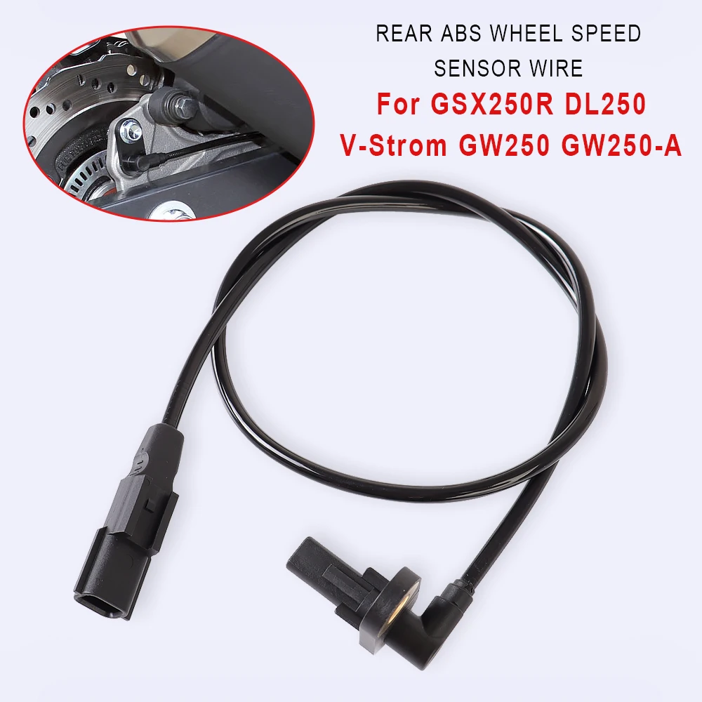 

Motorcycle ABS Rear Wheel Speed Sensor Wire Accessories For Suzuki GSX-250R GSX 250R GSX250R GW250 GW250-A DL 250 DL250 V-Strom