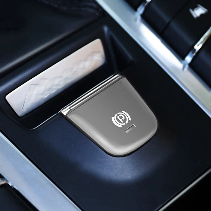 Center Console P Button Decoration Patch Trim Cover Metal Car Stickers For Porsche Macan Interior Accessories - view 5