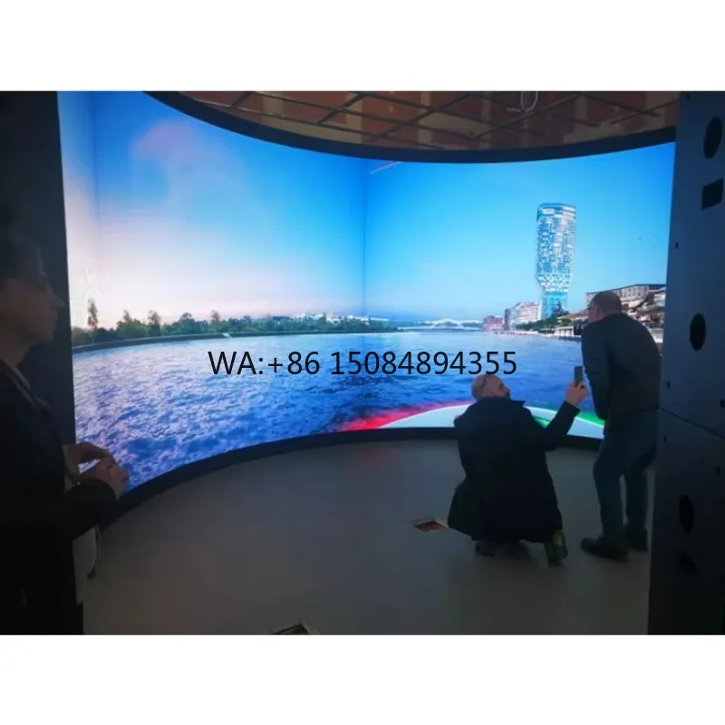 

320x160mm Flexible Led Modules P3 Indoor Led Display Seamless Creative Shapes Digital Advertising Led Video Wall on Sale
