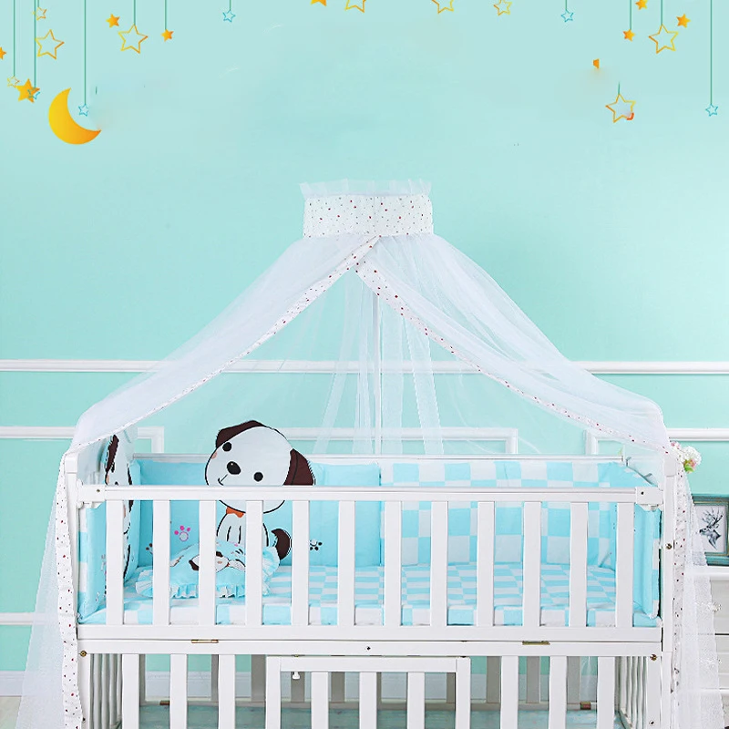 Baby Mosquito Net Mesh Bedroom Summer Curtain Nets Newborn Infants Portable Canopy Supplies Kids Baby Bedding Room Decor Netting