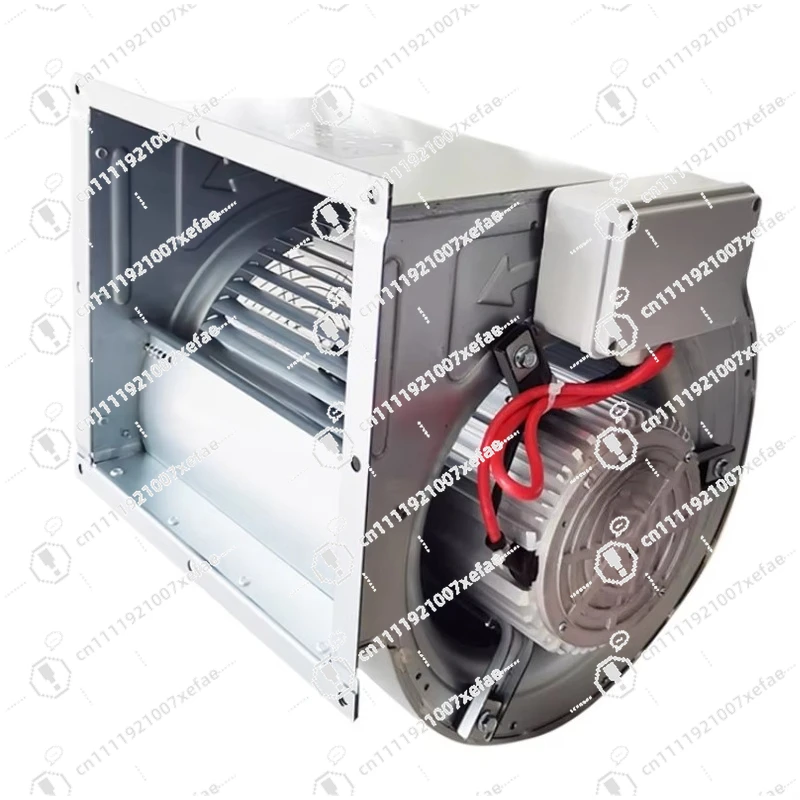 Low pressure centrifugal scroll fan for ventilation 9/9 4 pole 550 watt 1v single speed motor