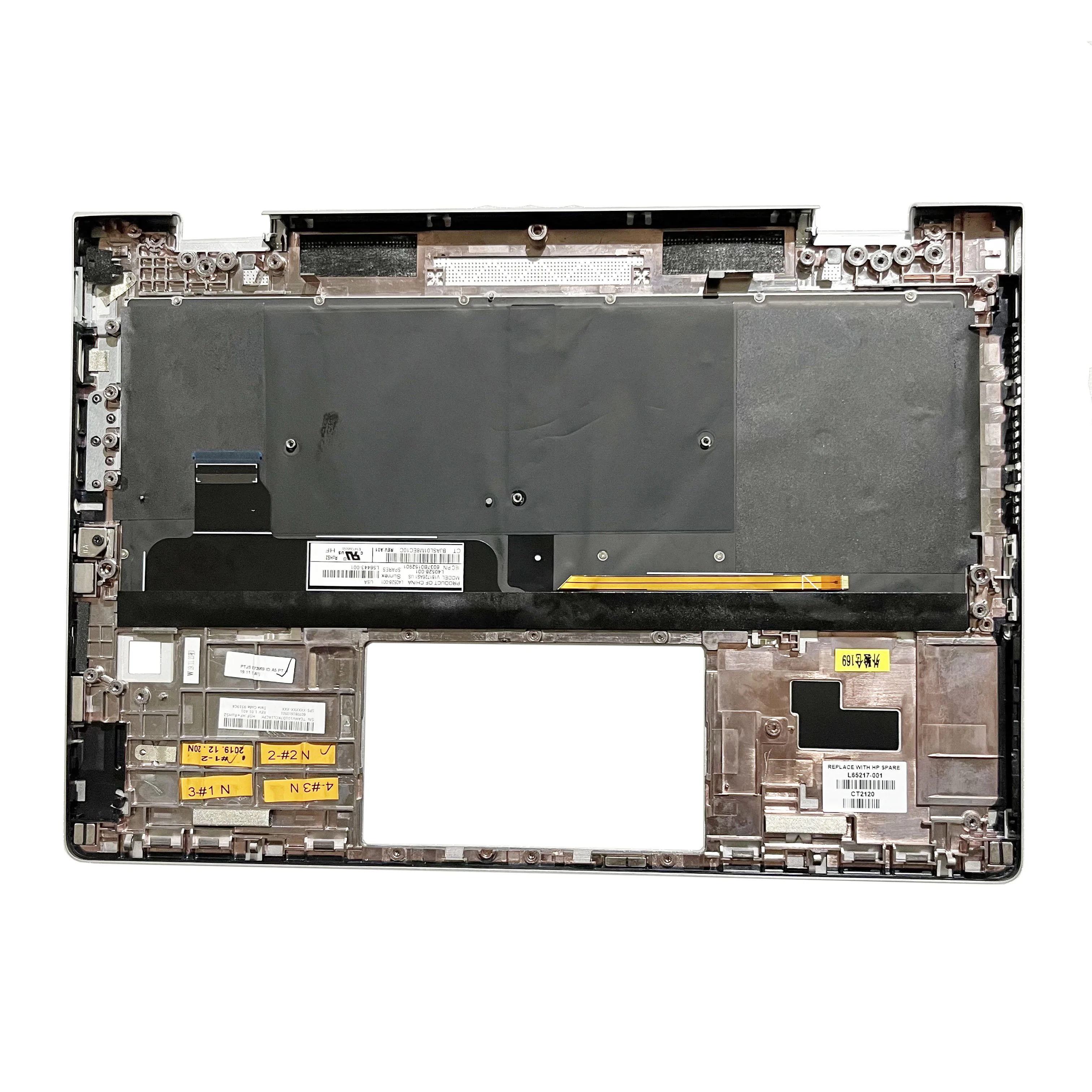 Caso original do portátil para HP EliteBook, Touchpad, Palmrest superior, inferior, X360, 830, G5, 730, 735, 835, teclado G5, L56448, L65217-001